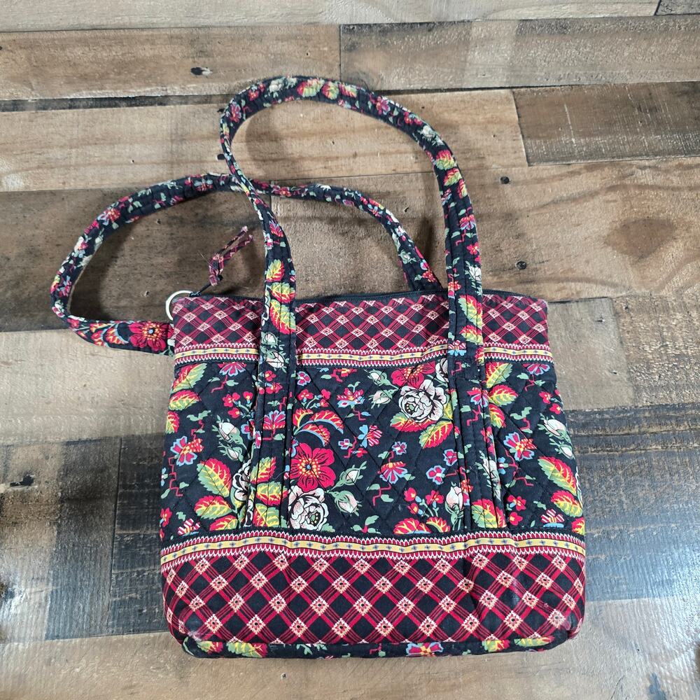 Vera Bradley Anastasia Pattern Handbag Tote Lots of Pockets